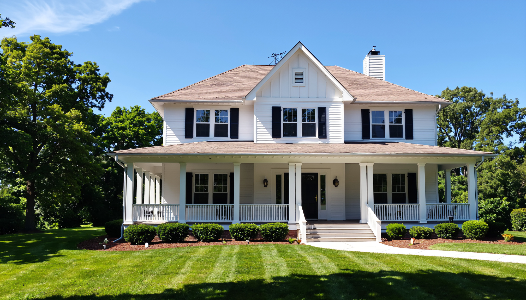 Knoxville, TN home seamless gutters